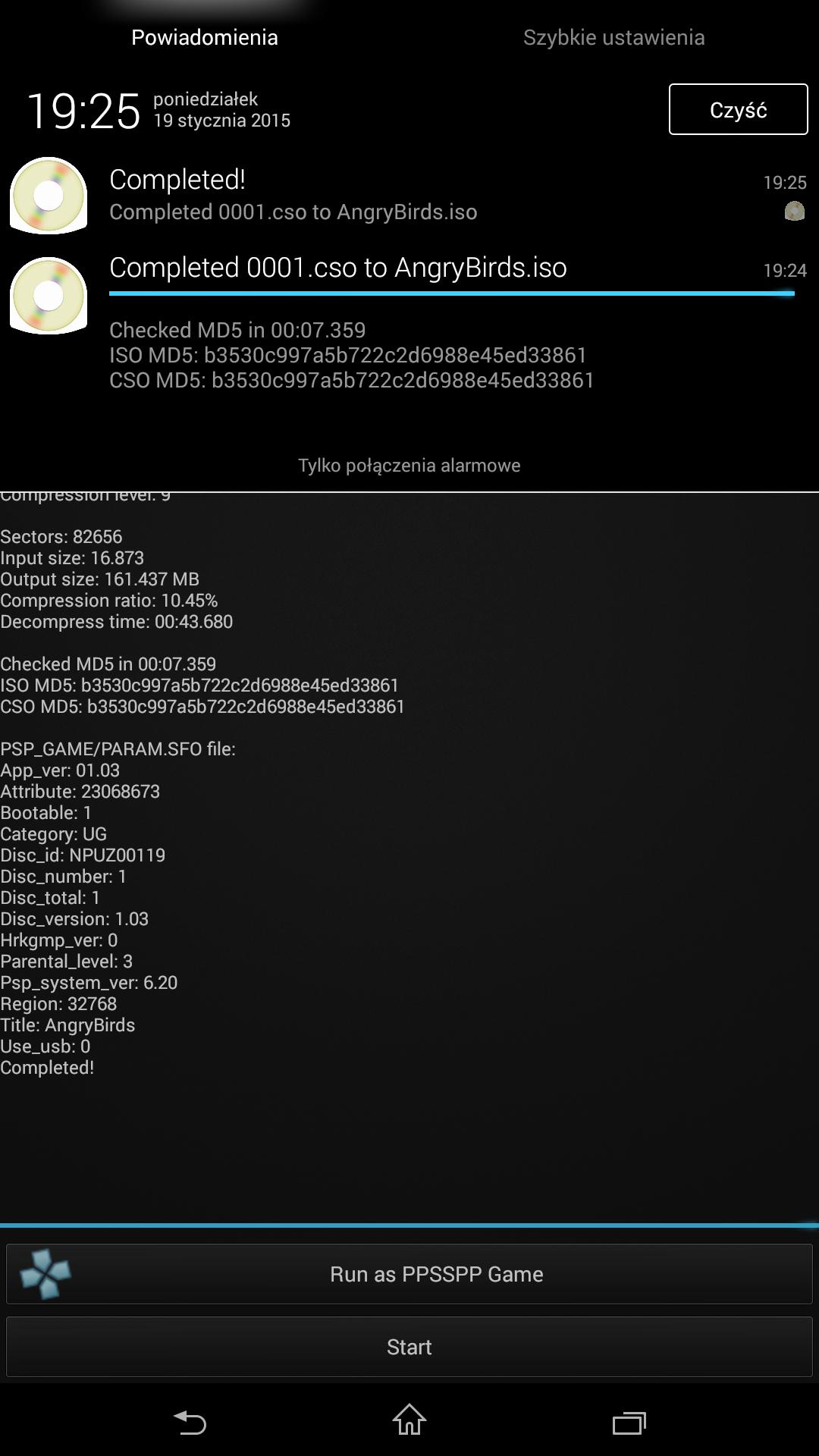 CISO – PSP ISO Compressor for Android - APK Download
