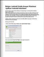 Belajar Android Studio 스크린샷 1