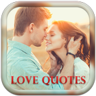 Love Quotes And Status In English icône