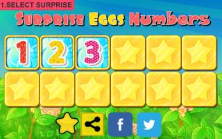 Surprise Eggs Numbers Affiche