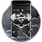 Czarny Bat Hero Theme ikona