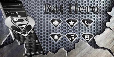 Czarny Bat Hero Theme screenshot 3