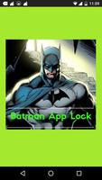 Betman Pattern Lock Screen poster