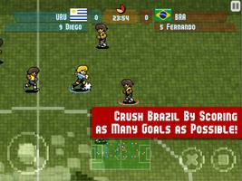Poster Pixel Cup Soccer Maracanazo