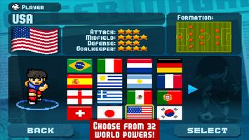 Pixel Cup Soccer screenshot 1