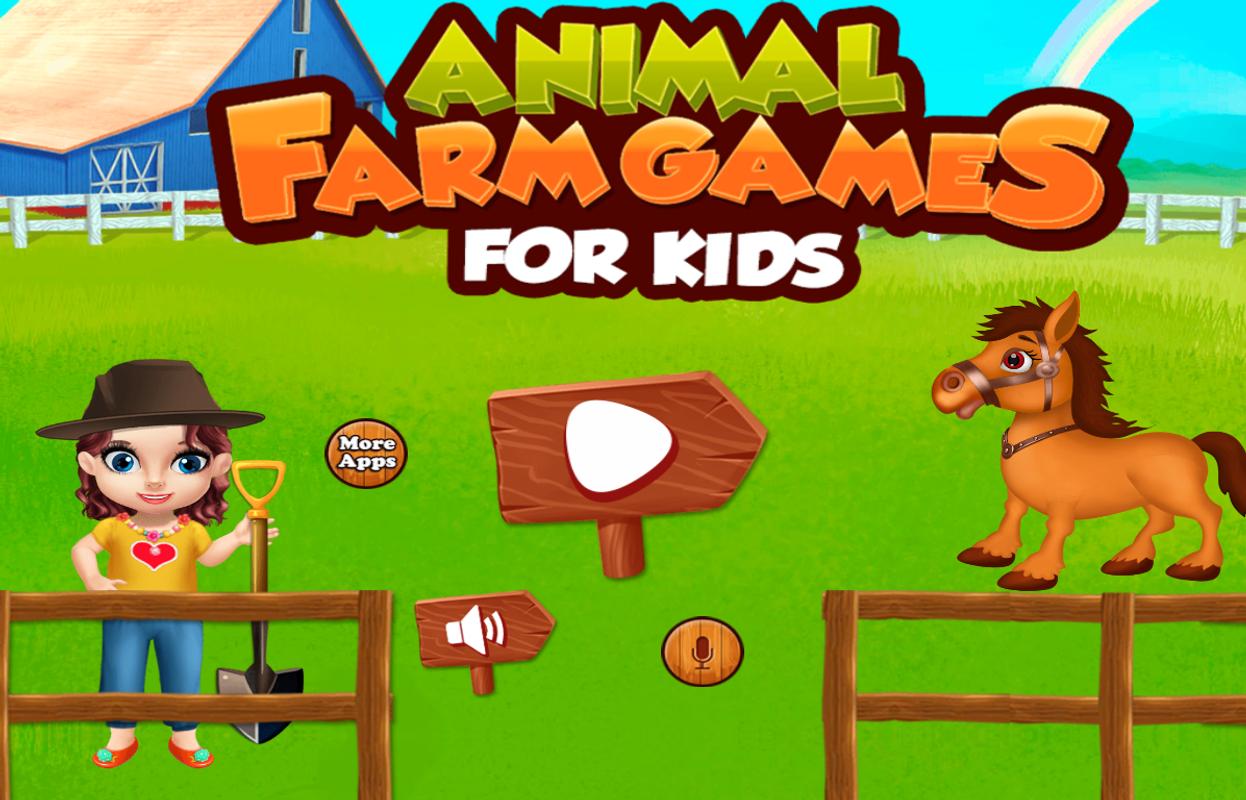 Animal Farm Games For Kids APK Download - Free Educational GAME for