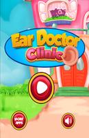 Dokter het oor spel oren kind-poster