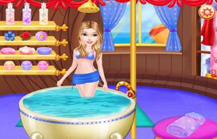Princess Swimming Pool Fun capture d'écran 1