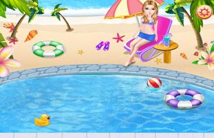 Princess Swimming Pool Fun capture d'écran 2