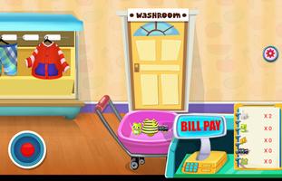 Supermarket Shopping for Kids syot layar 2