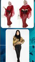ernières Hijab Batik Affiche
