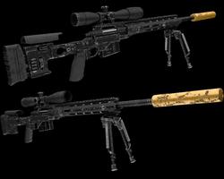 Wallpaper M2010 Ditingkatkan Sniper Rifle ESR screenshot 3