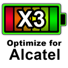X3 Battery Saver for Alcatel icône