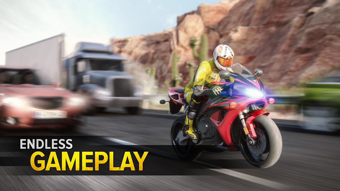 Game Balap Motor Highway Rider Motorcycle Race