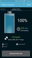 Battery Percentage Indicator ảnh chụp màn hình 1