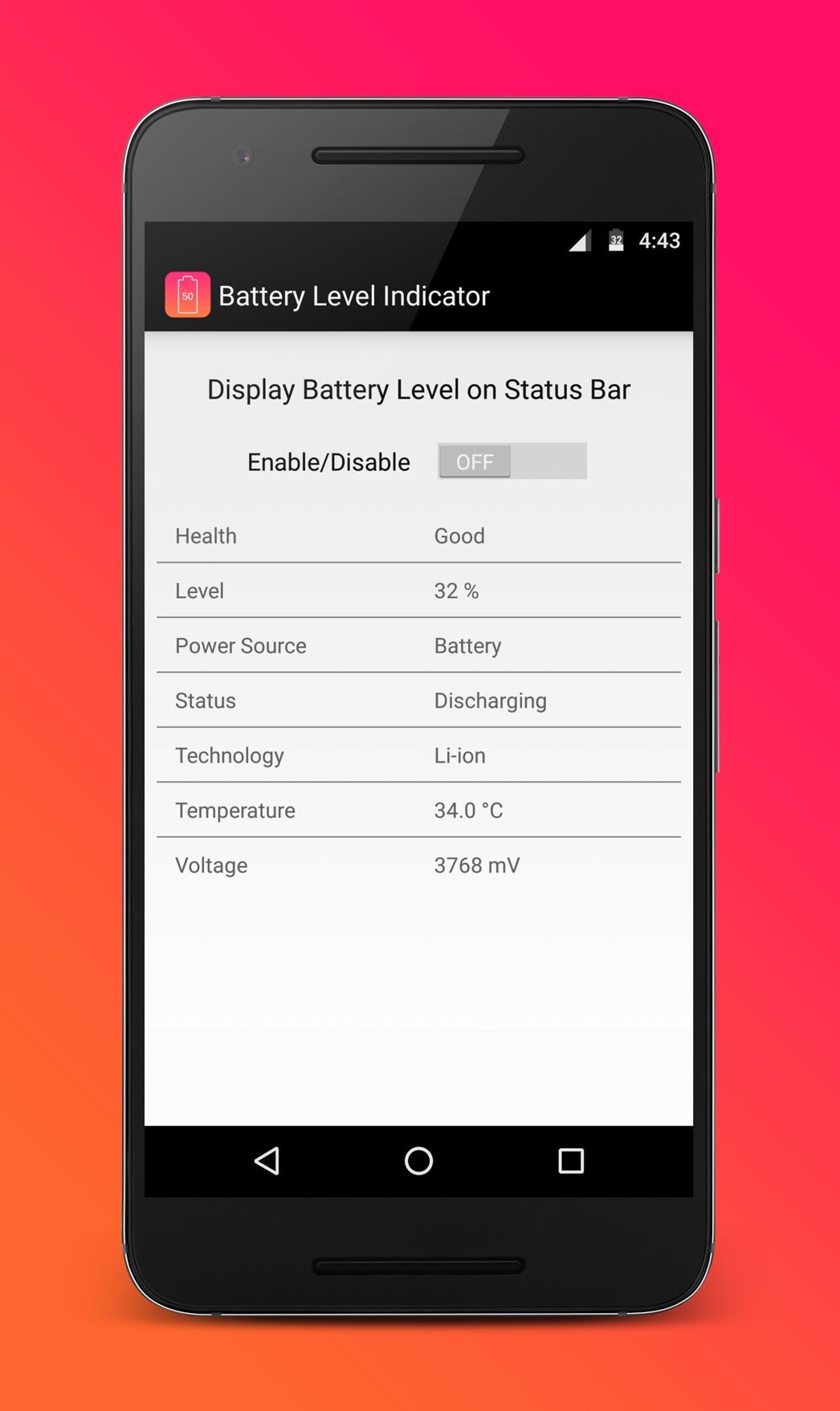 Battery Level indicator. Battery приложение. Battery indicator APK. Home indicator Android.