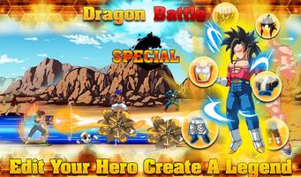 Legend Battle Dragon Saiyan Affiche