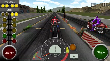 Descargar APK de Twisted: Dragbike Racing