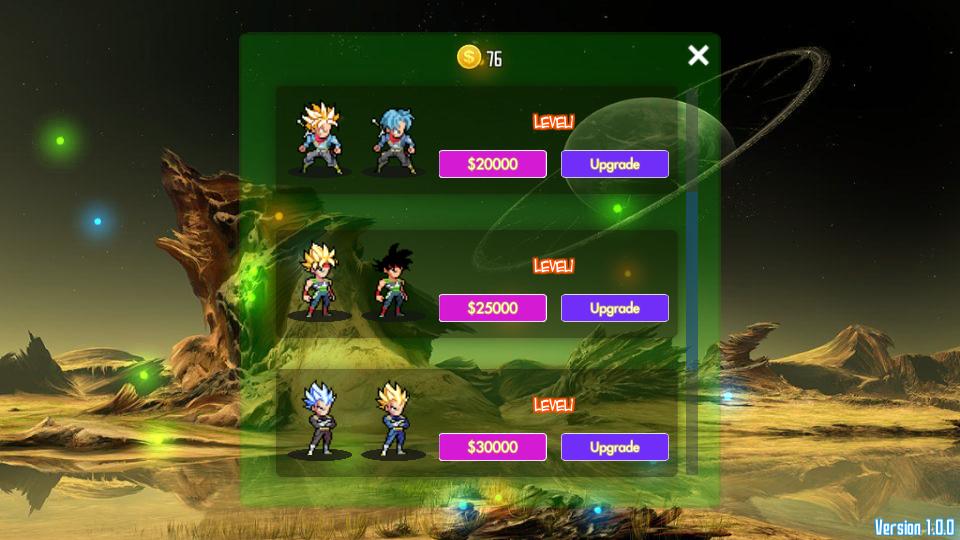 Goku Super Warrior Fight Ultimate Saiyan Battle For Android Apk Download - frieza can t defeat a super saiyan 3 roblox dragon ball af