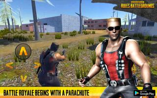 Battle Royal Rules Battlegrounds of Survival Earth poster