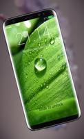 Water Drops Lock Screen اسکرین شاٹ 2