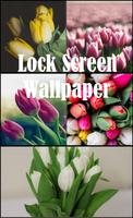 Tulip Flowers Lock Screen-poster