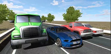 Road Racing in Car 3D