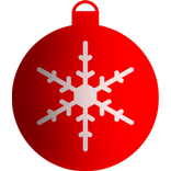 Baubles christmas icon theme