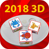Bầu cua 2018 3D icon