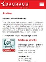 3 Schermata BAUHAUS Slovenija