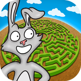 Animal maze game for kids icône