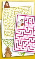 برنامه‌نما Animal maze game for kids عکس از صفحه