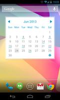 My Month Calendar Widget Lite الملصق