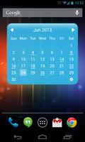 1 Schermata My Month Calendar Widget Lite