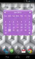 2 Schermata My Month Calendar Widget Lite