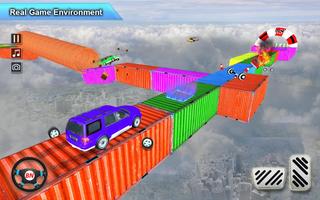 Prado Car Stunt Racing On Impossible Tracks screenshot 2