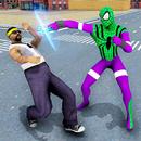 خارقة جريمة مدينة مقاتل 3D APK