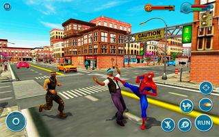 Superhero Street Crime Fighter 3D ภาพหน้าจอ 1