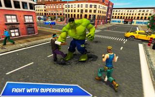 Superhero Street Crime Fighter 3D ภาพหน้าจอ 3