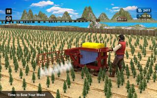 New Weed Farming Simulator 3D Affiche