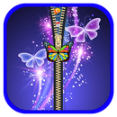 Butterfly Zipper Lock Screen APK