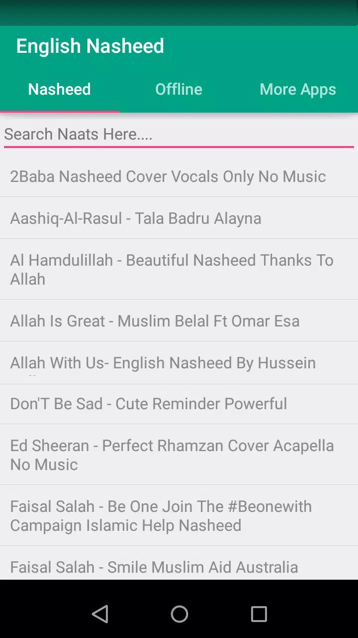 English Nasheed APK for Android Download