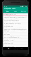 Funny Urdu Poetry পোস্টার