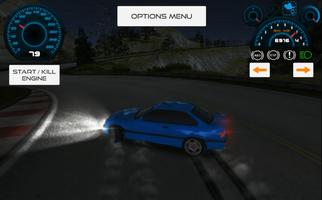 E30 Sports Car Drift Simulator Affiche
