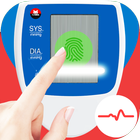 Blood Pressure ❤️ Sugar Test Through Fingerprint icône