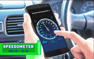 Poster GPS Speedometer Odometer -Trip Meter