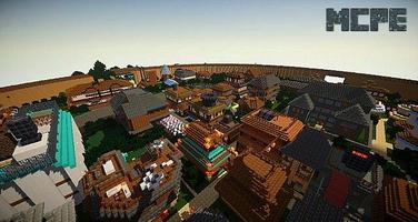 MangaCraft The village of Konoha Map for MCPE โปสเตอร์