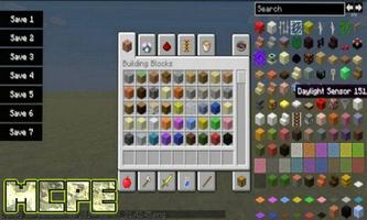 Too Many Items Mod for MCPE Affiche