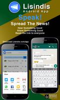 Lisindis App - Speak! Spread The News! screenshot 2