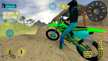 Motocross Desert Simulator captura de pantalla 2